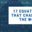 17 Equations that Changed the World